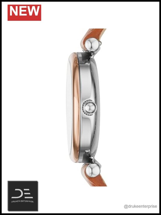 Fossil Carlie Three-Hand Stainless Steel Watch and Bracelet Set main image 6